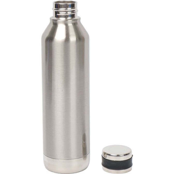 700 ml beyaz metal lazer baskılı promosyon termos